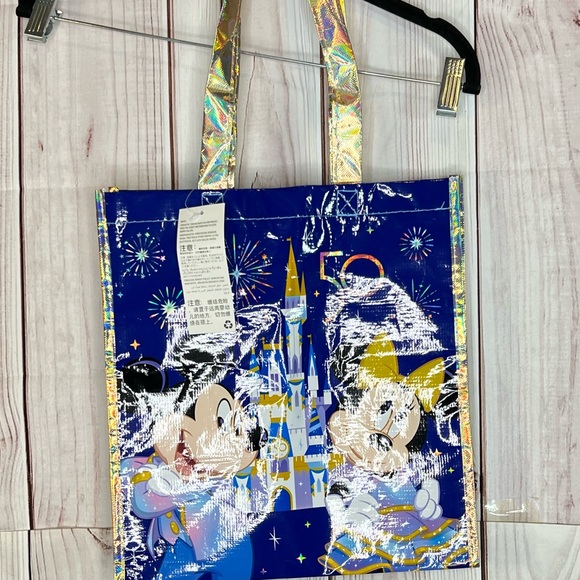 Walt Disney World 50th Anniversary Celebration Reusable Tote Bag - Picture 1 of 5